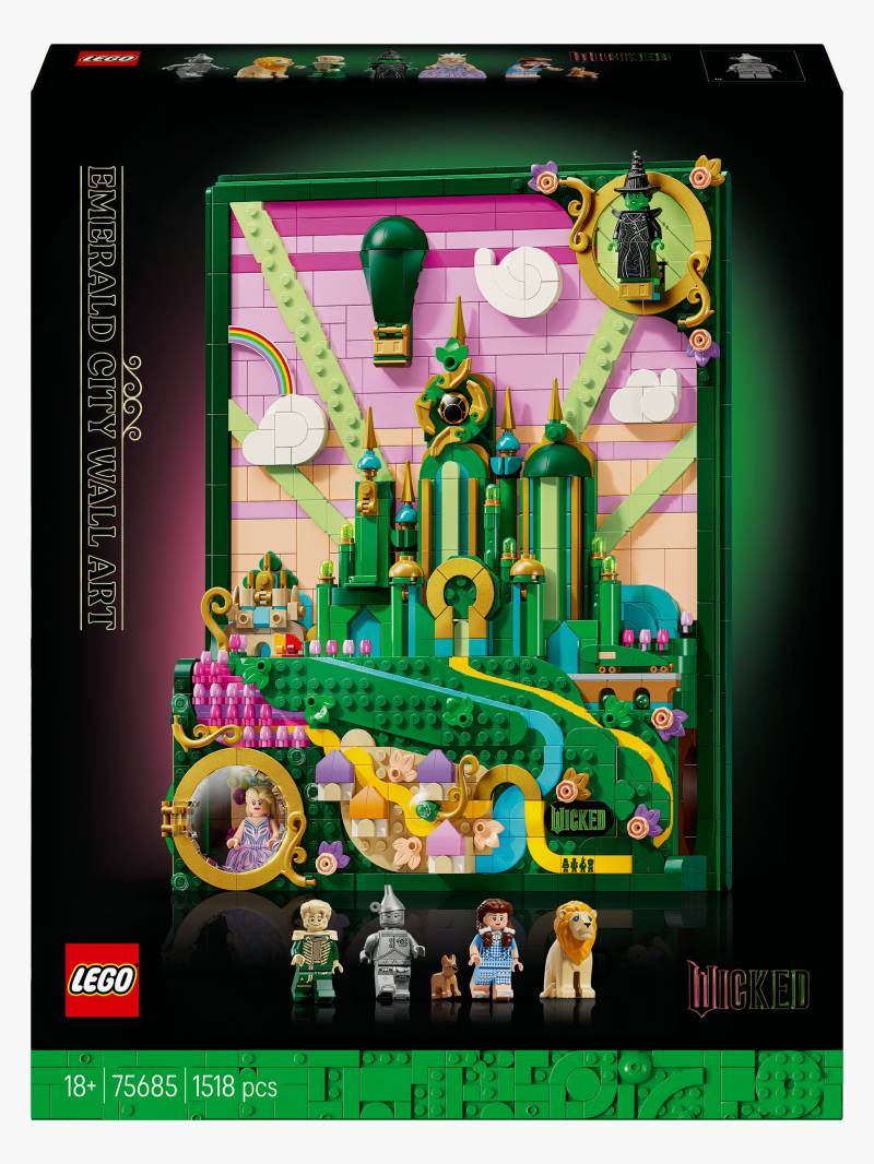 LEGO Wicked 75685 Emerald City Wandkunst LEGO Wicked 75685 Emerald City Wandkunst von LEGO