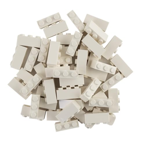 Lego® Steine Weiss - 50 Stück 1x3 Bausteine - Lego® Classic Basic - Modellnummer 3622 - Konstruktionspielzeug, Lernspielzeug zur Entwicklung und zum Lernen für Kinder ab 3 Jahre von LEGO