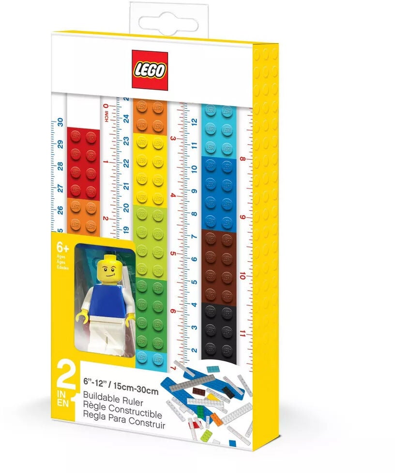 LEGO Zusammenbaubares Lineal mit Figur von LEGO