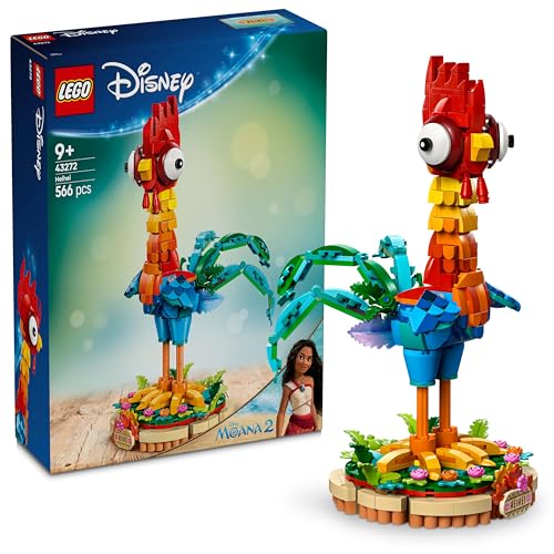 LEGO ǀ Disney Vaiana 2: Heihei Spielzeug - Sammelfigur zum Ausstellen mit Flügeln, Schwanzfedern, Blumen - Kreatives Geschenk für Mädchen ab 9 Jahren & Fans - 43272 LEGO ǀ Disney Vaiana 2: Heihei Spielzeug - Sammelfigur zum Ausstellen mit Flügeln, Schwanzfedern, Blumen - Kreatives Geschenk für Mädchen ab 9 Jahren & Fans - 43272 von LEGO