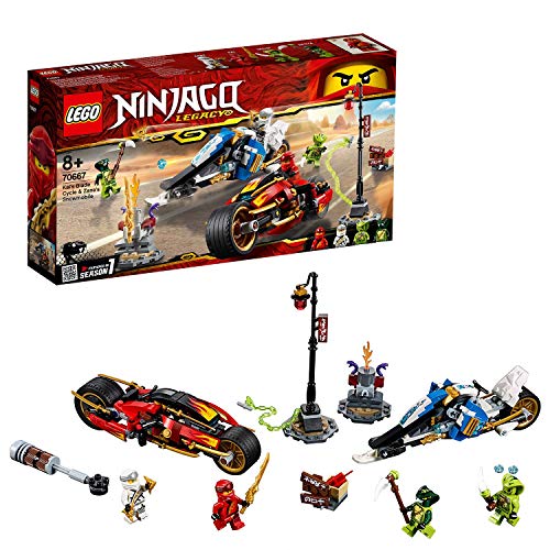 LEGONINJAGO 70667 Kais Feuer-Bike & Zanes Schneemobil LEGONINJAGO 70667 Kais Feuer-Bike & Zanes Schneemobil von LEGO