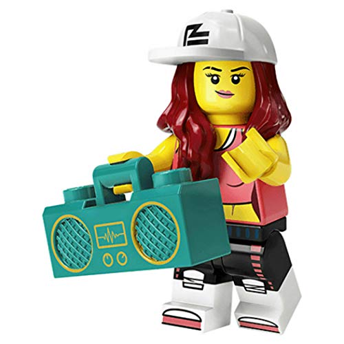 Leg o Series 20 Sammelfigur - Breakdancer Hip Hop Girl (71027) von LEGO