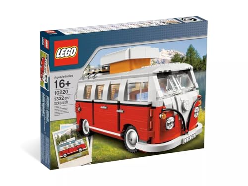 Lego® 10220 Creator VW Bus T1 Campingbus Exclusiv Bauset - Detailgetreues Lego® Modell mit Authentizität und Retro Charme - Ideal für Sammler und Fans von Marionola