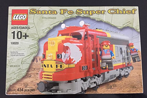 Lego 10020 Santa Fe Super Chief Lokomotive von LEGO