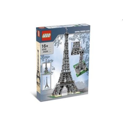 Lego - 10181 Eiffelturm 1:300, 3428 Teile von LEGO