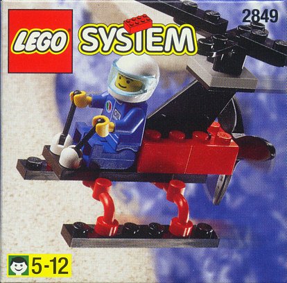 Lego 2849 Helikopter von 1997 Lego 2849 Helikopter von 1997 von LEGO