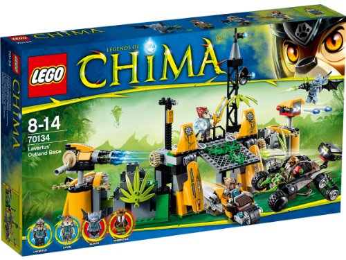 Lego – 300512 –Legenden von Chima Set – Spiel-Set – 70134 – BAU-Sset– Löwen-Basis aus fernen Ländern von Lego