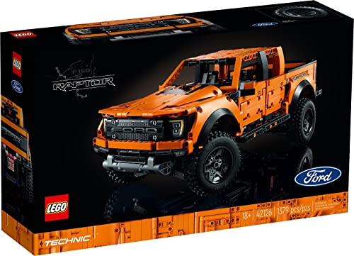 Lego 42126 Technic Ford F-150 Raptor Pick-Up-Truck, Modellauto Für Erwachsene, Exklusives Sammlermodell, Geschenk-Idee von LEGO