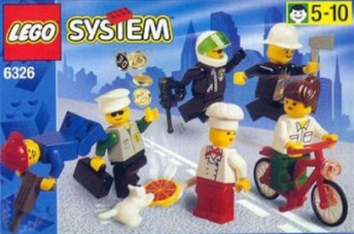 Lego 6326 - 6 Verschiedene Figuren, 29 Teile Lego 6326 - 6 Verschiedene Figuren, 29 Teile von LEGO
