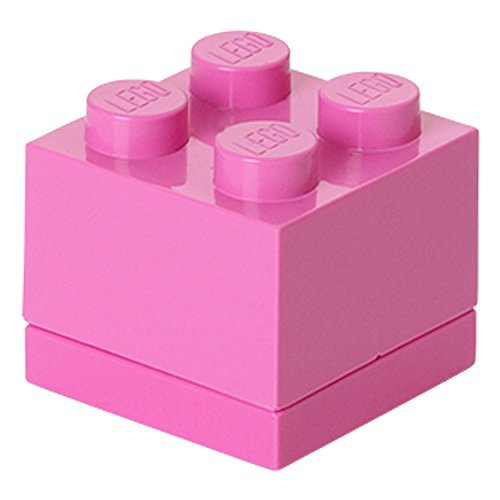 Lego Box 4, Mini Lego Box mit 4 Knöpfen, Snack Box, Pink, 4,6 x 4,6 x 4,3 cm Lego Box 4, Mini Lego Box mit 4 Knöpfen, Snack Box, Pink, 4,6 x 4,6 x 4,3 cm von Room Copenhagen
