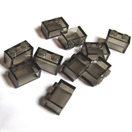 Lego Building Accessories 1 x 2 Transparent Smoke Brown Brick without Pin, Bulk - 50 Pieces per Package by LEGO von LEGO