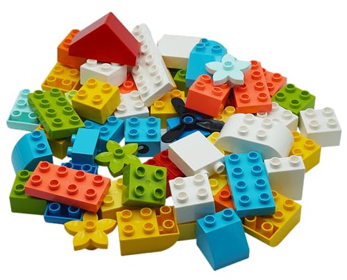 Lego Duplo 40 Steine vers. Farben 2 x 2 Noppen 4er Stein Legostein Duplostein Set 601 von LEGO