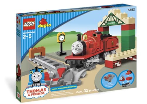 Lego Duplo Thomas & Freunde 5552 - James auf dem Bahnhof von Knapford von LEGO