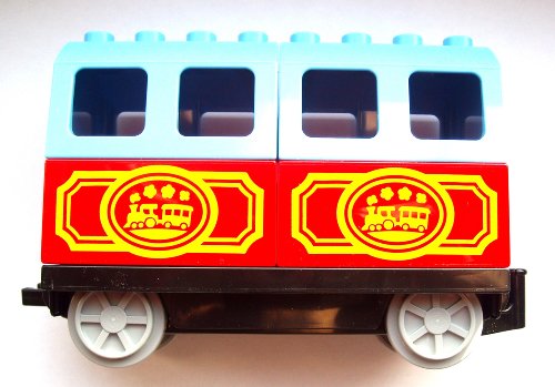 Lego Duplo Wagon Anhänger für Eisenbahn Eisenbahnwagon Western von Lego