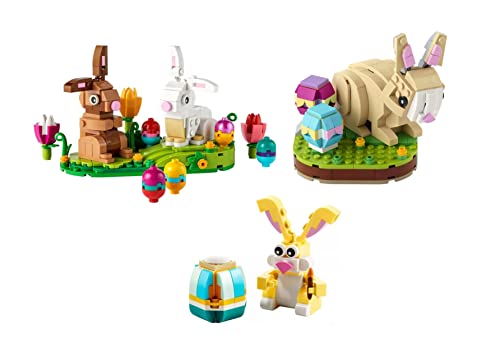 Lego Easter Gift Sets Rabbit 40523 Sheep 40380 Easter Bunny 40463 Creator Bunny & Egg 30583 Build Easter Fun Activity Sticker Book (Easter Rabbits Display / Lego Easter Bunny / Creator Easter Bunny) von LEGO