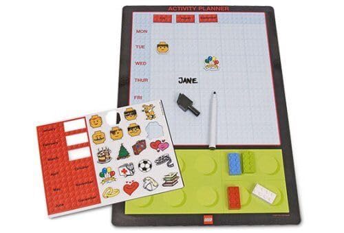 LEGO Magnettafel / Pinnwand / Freizeitplaner von LEGO