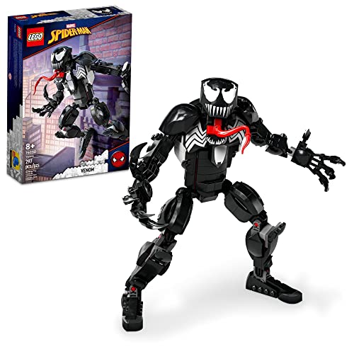 Lego Marvel Venom Figure, 76230 Fully Articulated Super Villain Action Toy, Spider-Man Universe Collectible Set, Alien Toys for Boys and Girls von LEGO