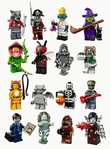 Lego Minifiguren, Serie 14, 71010 Lego Series 14 Full Set 16 Figures von LEGO
