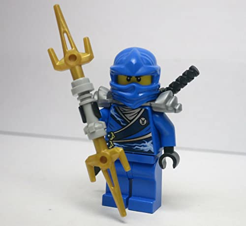 Lego Ninjago Minifigur Jay Rebooted mit ZX Helm aus Set 10725 mit 2 Bonus Schwertern Lego Ninjago Minifigur Jay Rebooted mit ZX Helm aus Set 10725 mit 2 Bonus Schwertern von LEGO