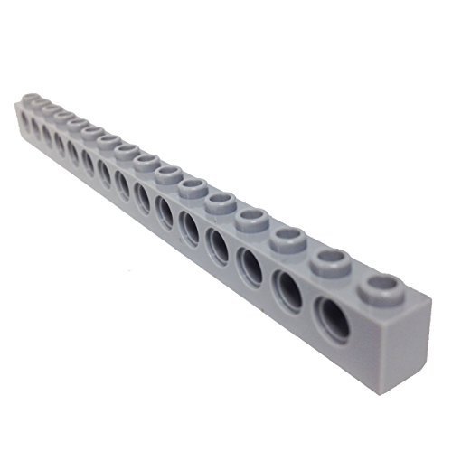 Lego Parts: Technic, Brick 1 x 16 with Holes (LBGray) by "Parts/Elements - Technic, Bricks" von LEGO