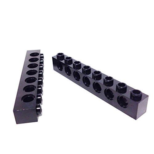 Lego Parts: Technic Brick 1 x 8 (Black) von LEGO