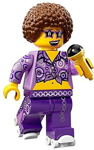 Lego Series 13 Minifigure: Disco Dive Minifig with Mic (71008) von Hakdsy