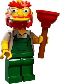 Lego Simpsons Series 2 Pick Your Figure 71009 (Groundskeeper Willie) by LEGO von LEGO