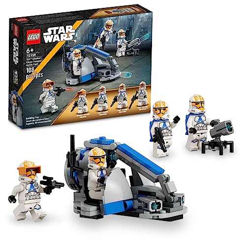 Lego Star Wars 332nd Ahsoka's Clone Trooper Battle Pack 75359 Bauspielzeug Set mit 4 Star Wars Figuren inklusive Clone Captain Vaughn, Star Wars Spielzeug für Kinder im Alter von 6-8 Jahren oder jedem von LEGO