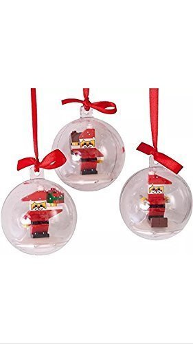 Lego Xmas Weihnachten - 3x Weihnachtskugel mit Figuren aus Bausteine - sehr seten Lego Xmas Weihnachten - 3x Weihnachtskugel mit Figuren aus Bausteine - sehr seten von LEGO