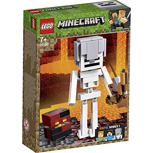 Minecraft Lego 21150 BigFig Skelett mit Magmawürfel von Minecraft
