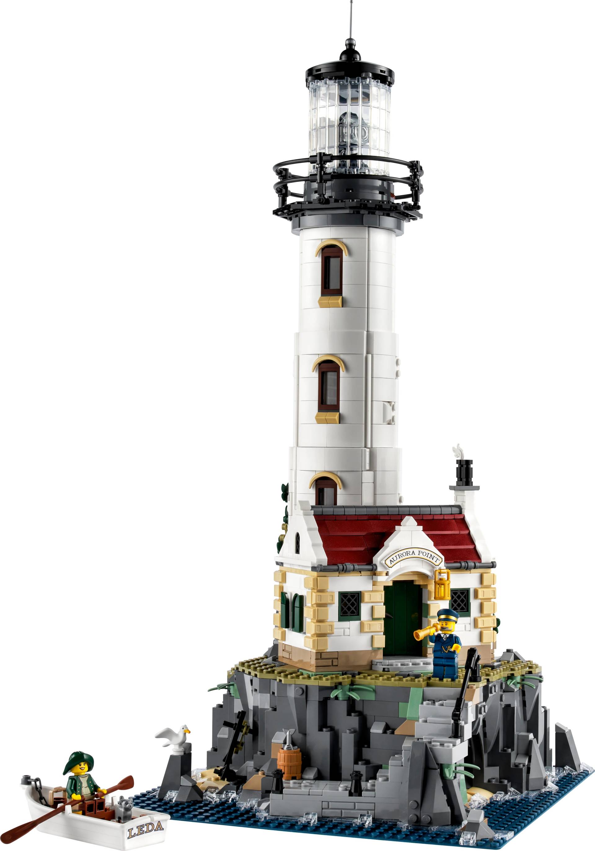 Motorisierter Leuchtturm von LEGO