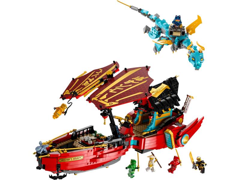 Ninja-Flugsegler im Wettlauf mit der Zeit von LEGO