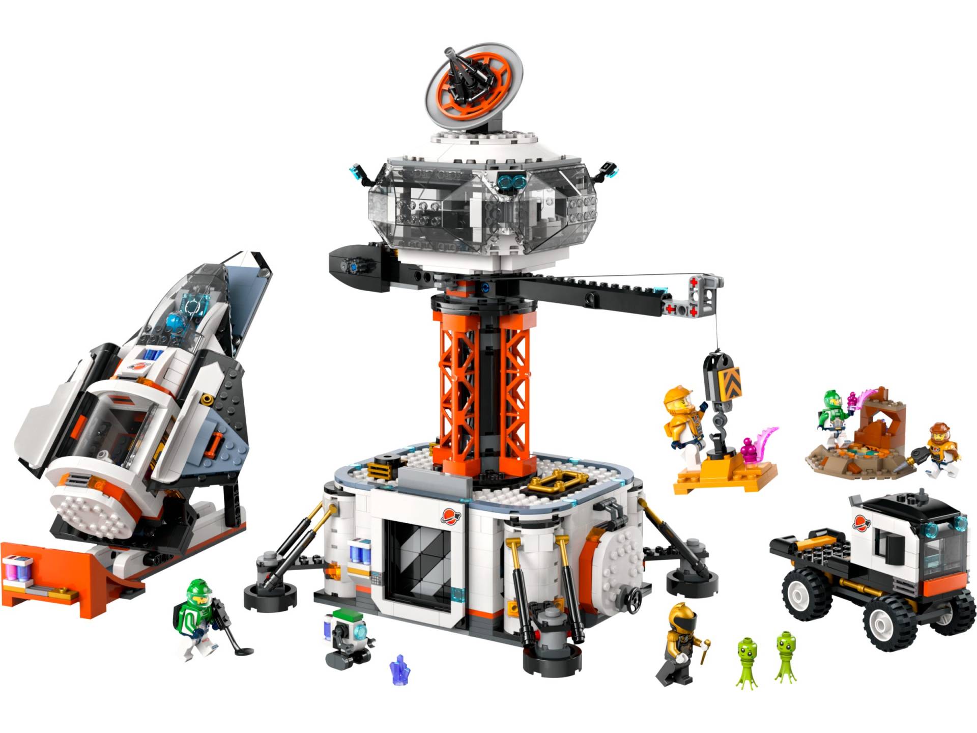 Raumbasis mit Startrampe von LEGO