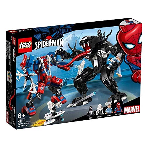 Spider-Man Marvel LEGO Spider Mech vs. Venom 604-Piece Building Kit Spider-Man Marvel LEGO Spider Mech vs. Venom 604-Piece Building Kit von LEGO