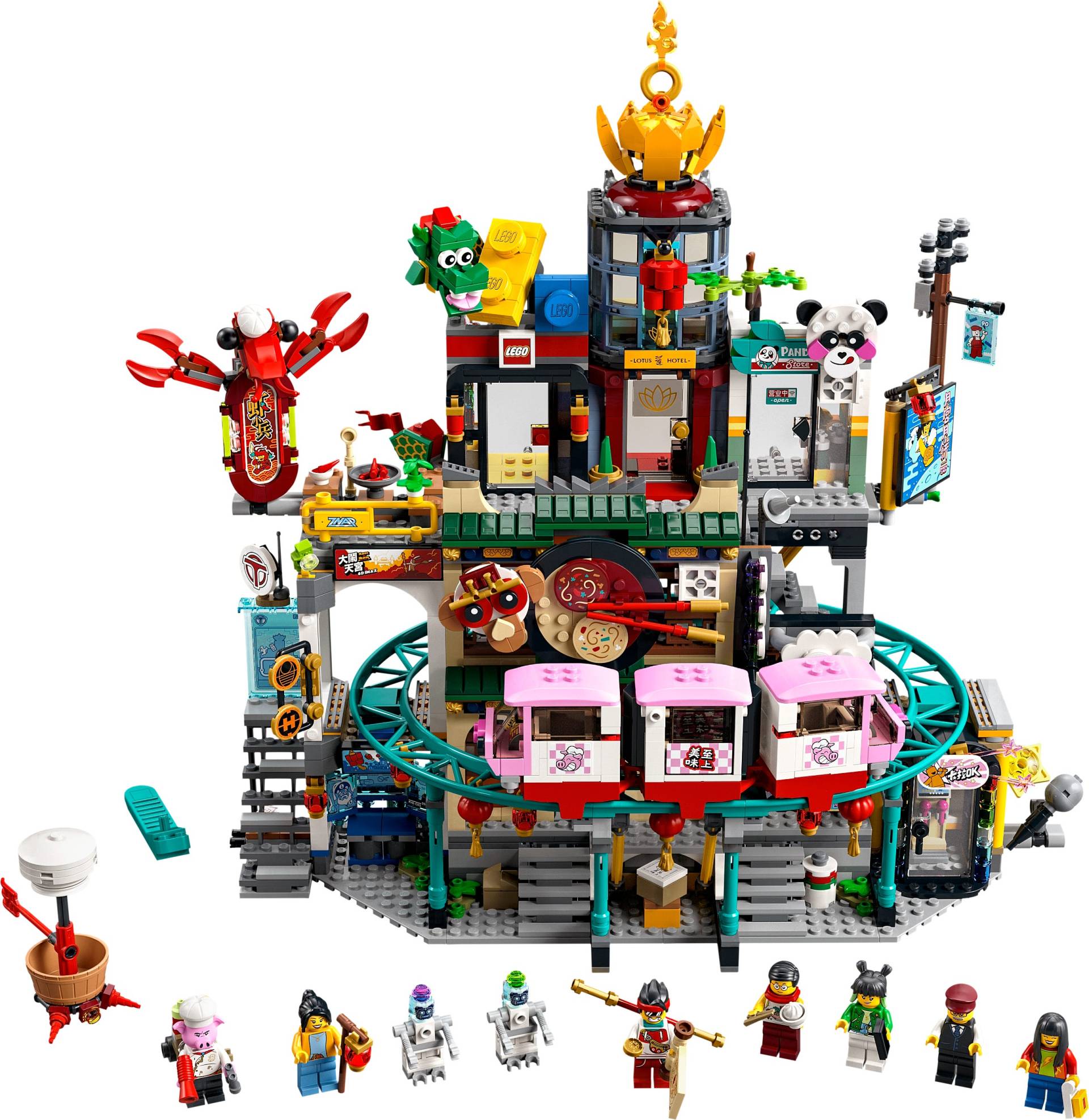 Stadt der Laternen von LEGO