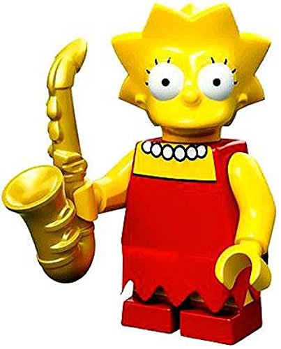 The Simpsons Lego Mini Figure Lisa The Simpsons Lego Mini Figure Lisa von LEGO