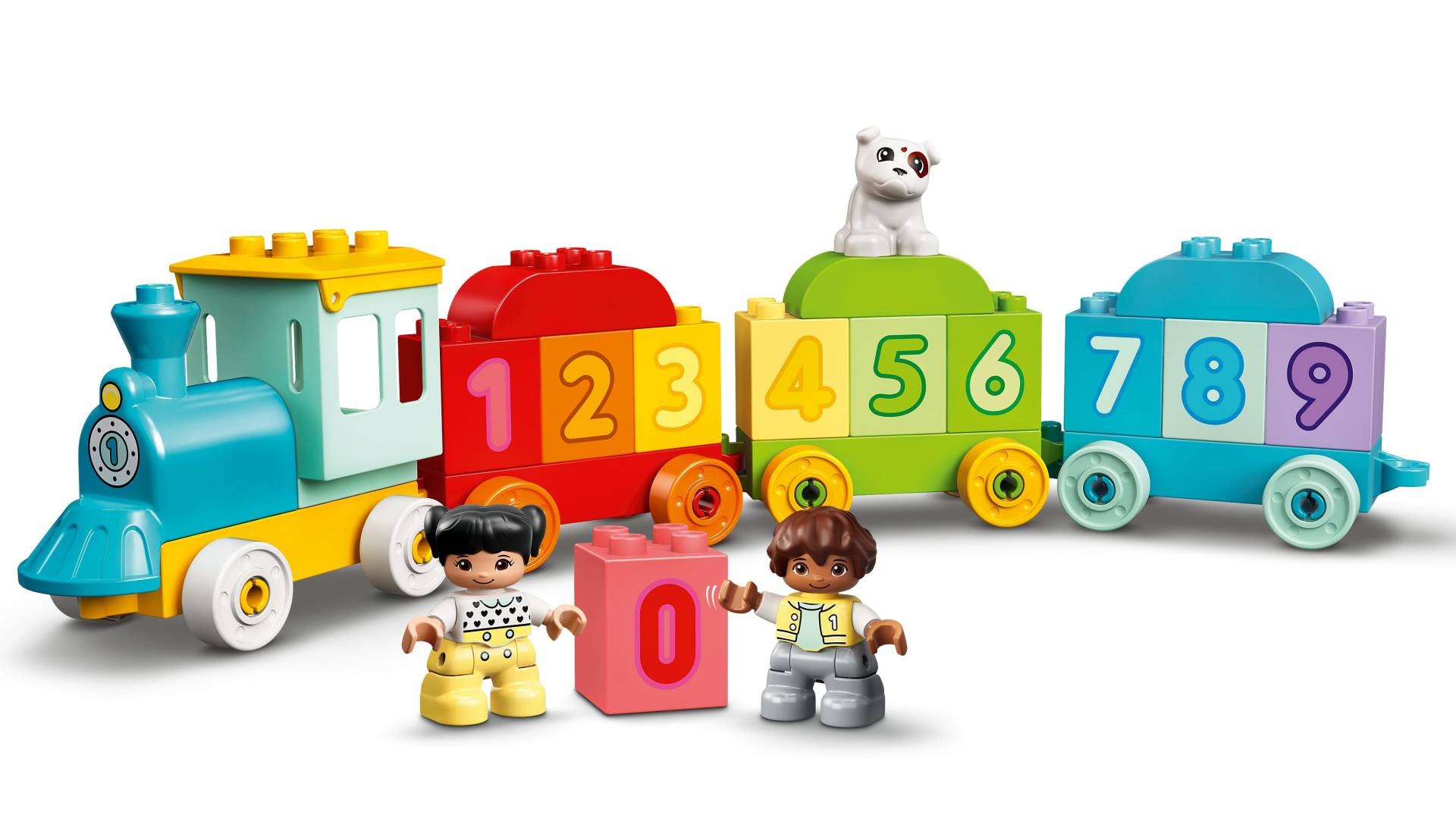 Zahlenzug – Zählen lernen von LEGO