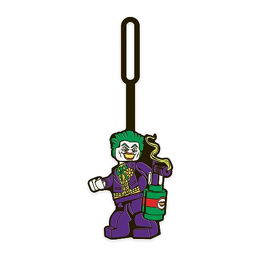 LEGO Gepäckanhänger aus Silikon - Joker-Gepäckanhänger 7cm von fd03e118-1904-4cf6-ab94-2d73f97f0817