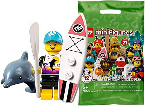 LEGO 71029 - Sammel-Minifiguren Serie 21 - Paddel-Surfer LEGO 71029 - Sammel-Minifiguren Serie 21 - Paddel-Surfer von LEGOMinifigures
