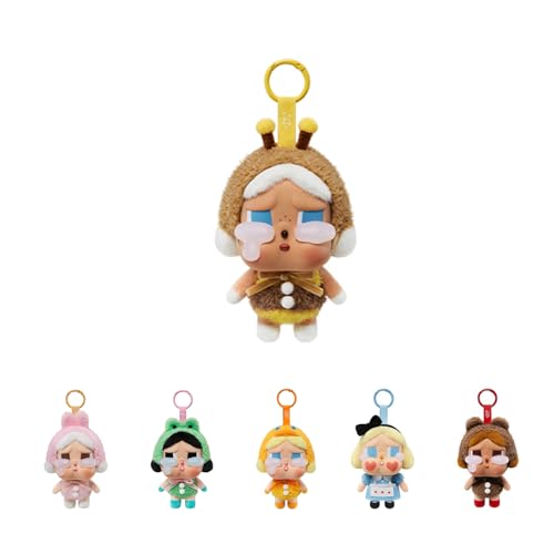 Cryings Again Puppes Figuren, Crybabys Plushs Keychains Actionfiguren Sammelfiguren Sammlers Kunstspielzeug Plüschpuppe Anhänger Figuren Geburtstagsgeschenk(C) von LEGQYJK