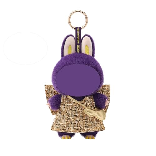 LEGQYJK Plüschs Keychains, Monstere Puppes Schlüsselanhänger, Keychains Kuscheltier Anhänger Plüschpuppe Anhänger Schulranzendekoration Geburtstagsgeschenk(G) von LEGQYJK