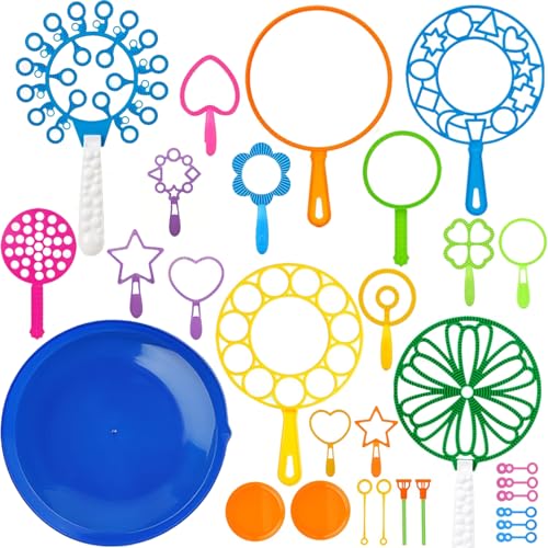 Seifenblasen Set für Kinder, 30 Stücks Seifenblasen Blases Zauberstabes, Kinder Seifenblasen Set, großes seifenblasenstab, Seifenblasen Zubehöre Set für Geburtstage, Partys, Hochzeiten Seifenblasen Set für Kinder, 30 Stücks Seifenblasen Blases Zauberstabes, Kinder Seifenblasen Set, großes seifenblasenstab, Seifenblasen Zubehöre Set für Geburtstage, Partys, Hochzeiten von LEGQYJK
