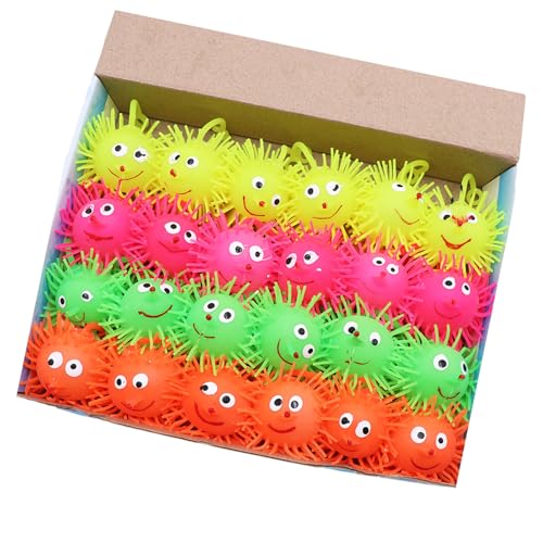 LEIDJGUN 24 Pcs Geführte Pufferbälle Für Kinder Klassenzimmer Leuchtende Boucing Bälle Feiertags Goodie Bag Stuffers Party Supply LEIDJGUN 24 Pcs Geführte Pufferbälle Für Kinder Klassenzimmer Leuchtende Boucing Bälle Feiertags Goodie Bag Stuffers Party Supply von LEIDJGUN
