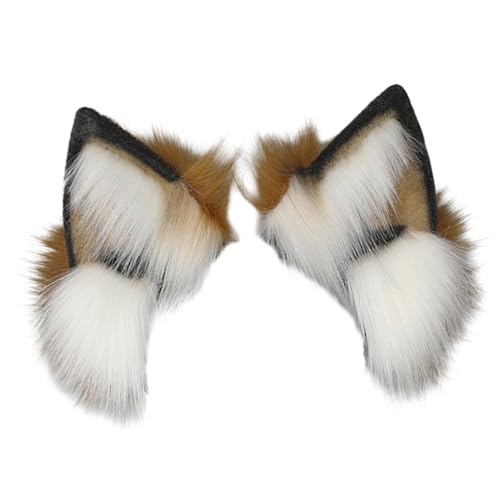 LEIDJGUN Anime Cosplay Requisiten Haarreif pelzig dynamisches Ohr für Halloween Stirnband pelziges Kätzchen Tier Karneval von LEIDJGUN