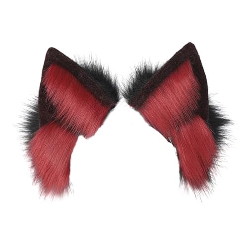 LEIDJGUN Anime Cosplay Requisiten Haarreif pelzig dynamisches Ohr für Halloween Stirnband pelziges Kätzchen Tier Karneval von LEIDJGUN