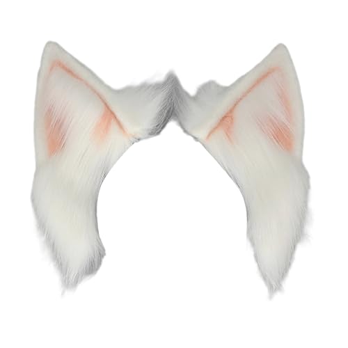 LEIDJGUN Anime Cosplay Requisiten Haarreif pelzig dynamisches Ohr für Halloween Stirnband pelziges Kätzchen Tier Karneval von LEIDJGUN