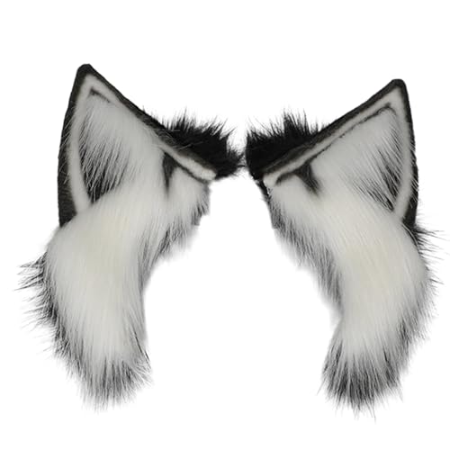 LEIDJGUN Anime Haarreifen Cosplay Haarreif Halloween Haarreif Pelzige Kätzchen Tier Karneval von LEIDJGUN