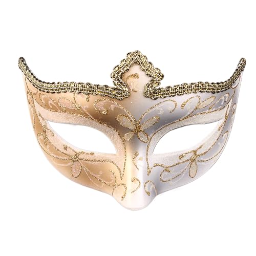 LEIDJGUN Antike Maskerade halbes Gesicht Halloween Party Spitze Abend Abschlussbälle Venezianer LEIDJGUN Antike Maskerade halbes Gesicht Halloween Party Spitze Abend Abschlussbälle Venezianer von LEIDJGUN