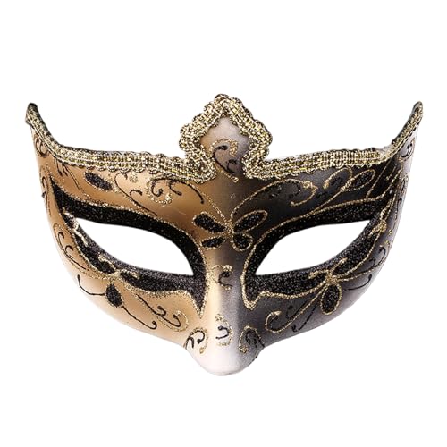 LEIDJGUN Antike Maskerade halbes Gesicht Halloween Party Spitze Abend Abschlussbälle Venezianer LEIDJGUN Antike Maskerade halbes Gesicht Halloween Party Spitze Abend Abschlussbälle Venezianer von LEIDJGUN
