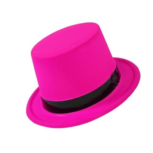 LEIDJGUN Beliebter Zylinder mit leuchtend fluoreszierender Farbe für Urlaub, Mode, Maskeraden, Party, Jazzy-Hut, Bühnenkünstler, Partyhut LEIDJGUN Beliebter Zylinder mit leuchtend fluoreszierender Farbe für Urlaub, Mode, Maskeraden, Party, Jazzy-Hut, Bühnenkünstler, Partyhut von LEIDJGUN